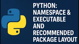 Python Namespace executable and recommended package layout