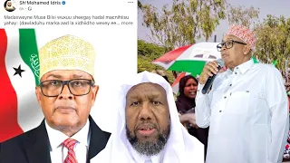 DEG DEG MAXAA KAL QABSADAY SHIIKH MAXAMED IDIRIS IYO SHACABAKA SOOMALI LAND TALO CAJIIB AH CIRRO 