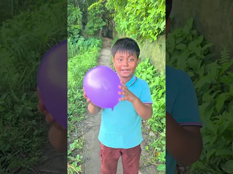 Underground Balloon 🎈🤩#shorts #balloon