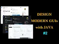 How to create modern GUI with JAVA - Login Page 1