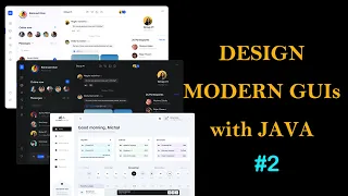 How to create modern GUI with JAVA - Login Page 1