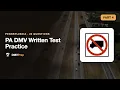 PA DMV Written Test 2026 20 Practice Questions Part 4