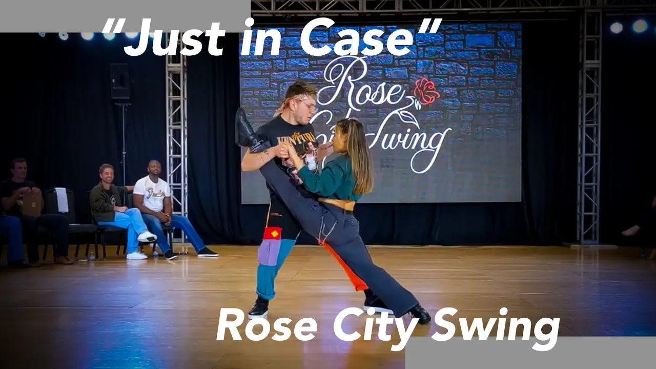 Inspirational J&J 1st place - Thibault and Nicole Ramirez - Rose City Swing 2024