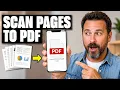 How to Scan Multiple Pages into One PDF on iPhone