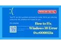 How to Fix Windows 10 Error 0xc000021a