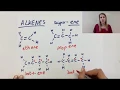 Alkenes - how to name them