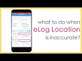 What to do when my eLog location is inaccurate Rollingtrans RT ELD Plus