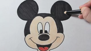 How To Draw Mickey Mouse Easy Drawing Tutorial 