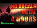 Lagu NO AI 4 Hours of Melodic Metal - No Vocals