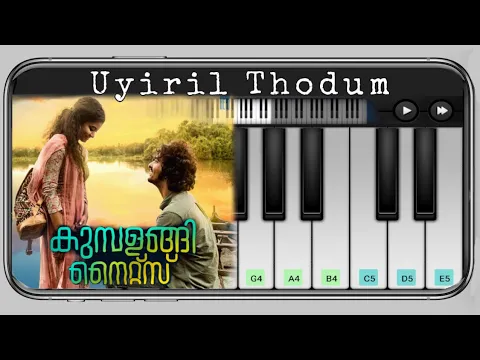 Download MP3 Uyiril Thodum Piano Tutorial | Kumbalangi Nights | Piano