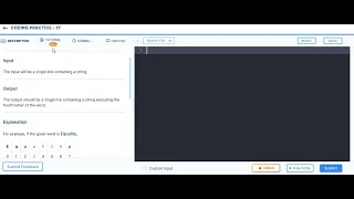Skip the fourth character coding practice 1F