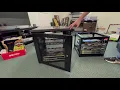 Comparing the ECHOGEAR 12U Enclosed Network Rack with the ECHOGEAR 10U Open Frame Network Rack