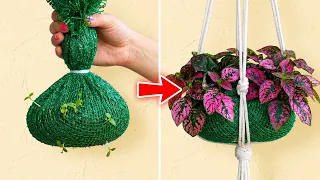 Easy Vertical Garden Projects & Plant Hacks 🌿🏙️ Space-Saving Gardens!