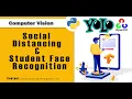 Final Demo for FYP Social Distancing Object Detection Detection Python YOLO
