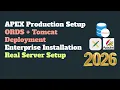 Production Ready Oracle APEX Setup with ORDS Apache Tomcat