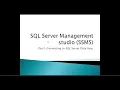 SQL Server Part - 1 Management Studio SSMS