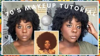 a quick 70s makeup tutorial Inspo Diana Ross