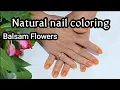 73 DIY Natural Nail Coloring Balsam Flowers