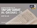 Lagu Tafsir Surat Al Qashas #13 Ayat 83-88 - Ustadz Dr. Firanda Andirja, M.A