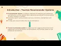 328 Item Based Collaborative Filtering Tourism Recommender System using Apache Mahout