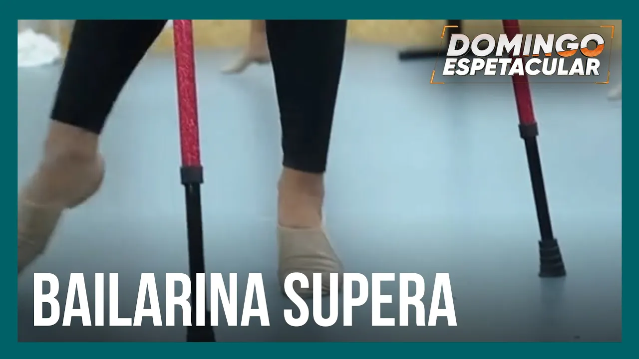 Conheça a bela história de superação da "bailarina com muletas"