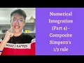 Numerical Integration Part 4 Composite Simpson s rule