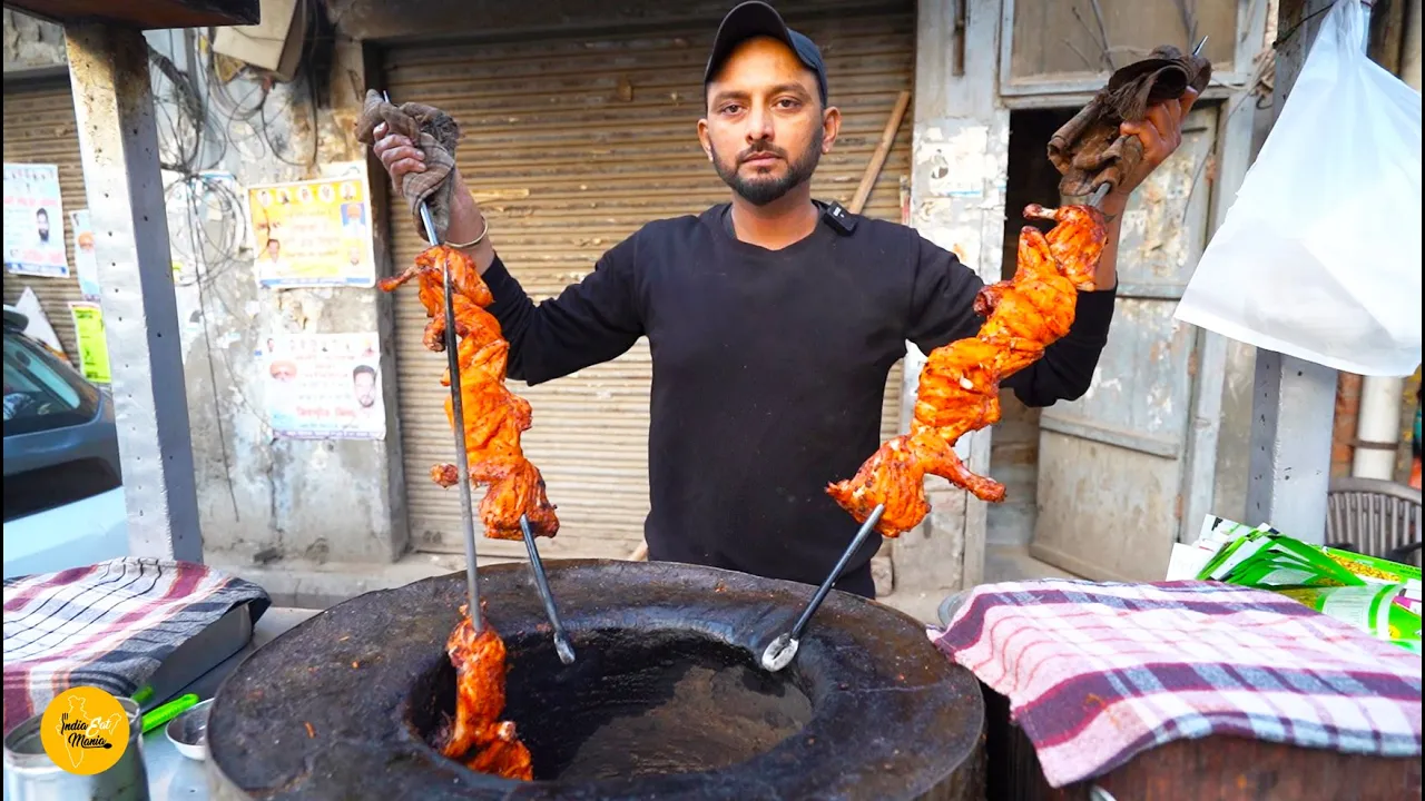 Famous Billa Butter Loaded Tandoori Chicken In Amritsar Rs. 270/- Only l Punjab Street Food