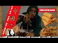 Mukbang 2 - China One Chinese Vegetable Lo Mein Szechuan Style Tofu