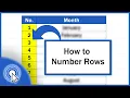 How to Number Rows in Excel The Simplest Way