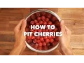 3 Easy Ways How to Pit Cherries