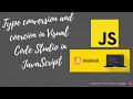 Type conversion and coercion in javascript in urdu