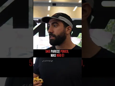 5 QUILOS PODE PARECER POUCO. MAS NÃO É. 🔥