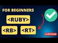 Ruby and it s sub tag in html ruby tag kaya hy html 5 in hindi - urdu episode 34