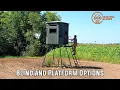 360 Hunting Blinds - Blind Platform and Window Options