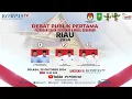 Download Lagu LIVE - Debat Publik Pertama Calon Gubernur dan Wakil Gubernur Riau 2024