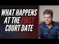 WHAT HAPPENS AT YOUR FIRST COURT DATE