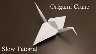 DIY Paper Crane Origami Tutorial Follow Along
