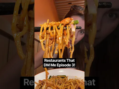 Only eating at restaurants that DM me episode 3! #blackownedbusiness #nycfood #womanownedbusiness