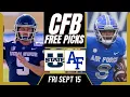 UTAH STATE vs AIR FORCE CFB Picks Prediction College Football Free Picks Today