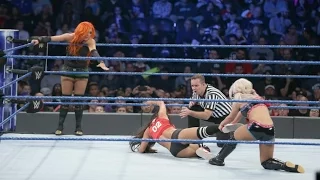 becky lynch and nikki bella vs alexa bliss and carmella