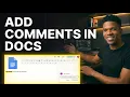 How to Add Comments in Google Docs 2026 Step-by-Step