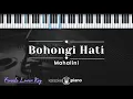 Download Lagu Bohongi Hati - Mahalini (KARAOKE PIANO - FEMALE LOWER KEY)