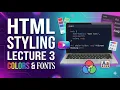 HTML Styling Made Simple Colors Fonts Borders Style Attribute Explained