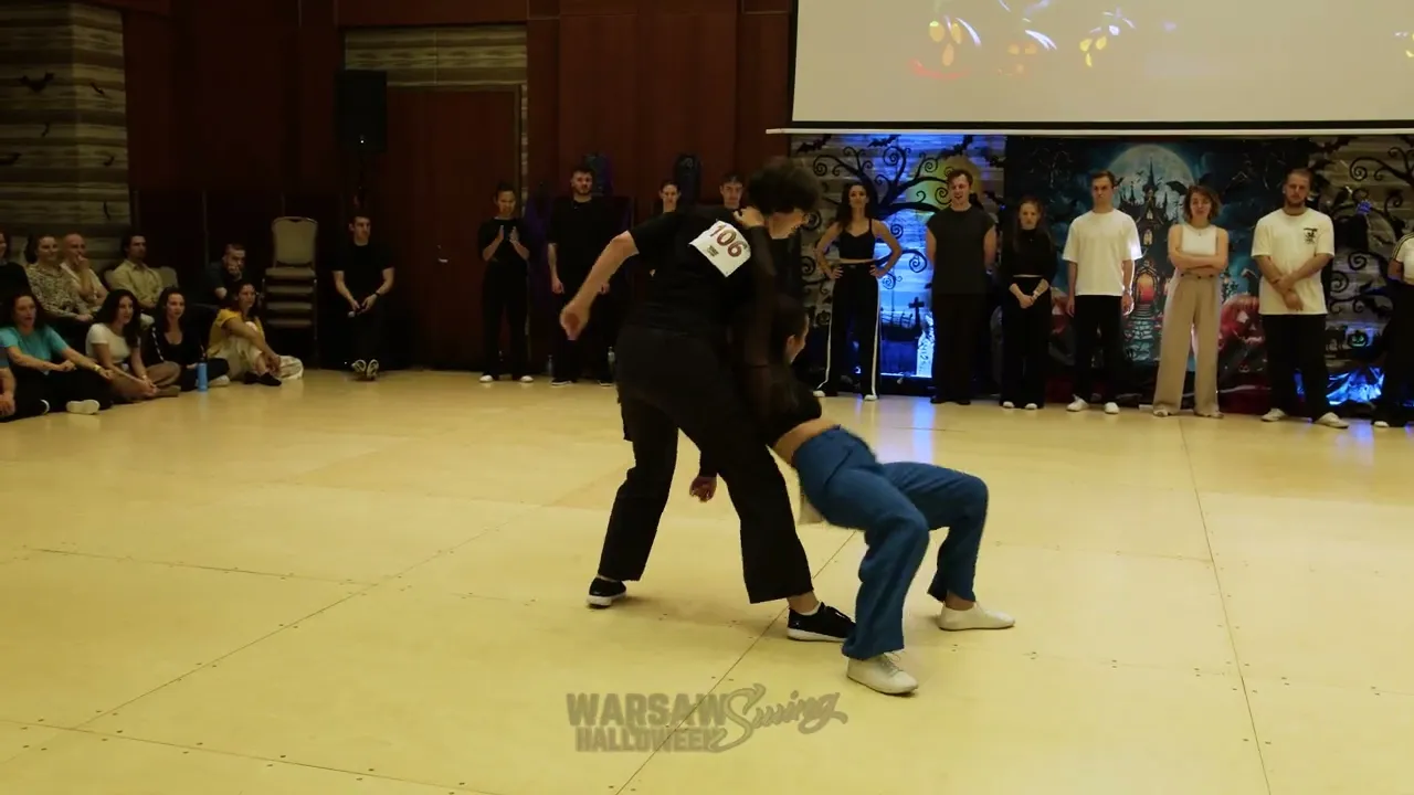 Alicia Speckmann & Liel Shimonv - Advanced Jack&Jill Finals - Warsaw Halloween Swing 2025