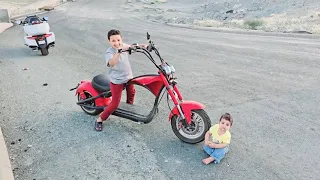 سامر بيصدم دينا بالدباب