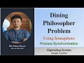 Dining Philosopher Problem Using Semaphore Process Synchronization Operating System Bangla Tutorial
