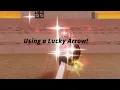 YBA Using A Lucky Arrow Halloween Event