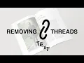 COMPLETE GUIDE Removing text threads in InDesign