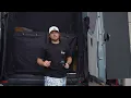 Sandy Vans C Shaped Rear Door Shower Curtain for Mercedes Sprinter Vans from Nomadic Supply Company