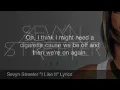 Sevyn Streeter "I Like It" Lyrics Video